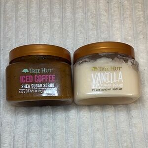 Tree Hut Shea Sugar Scrub Bundle (Vanilla & Iced Coffee)
